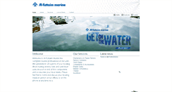 Desktop Screenshot of alfuttaim-marine.com
